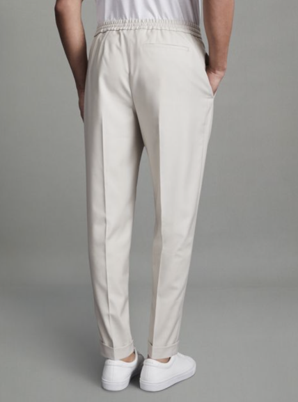 Khakhi Beige Twill Trousers