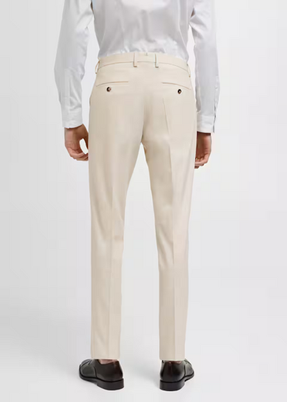 Classic Twill - Beige Workwear Trousers