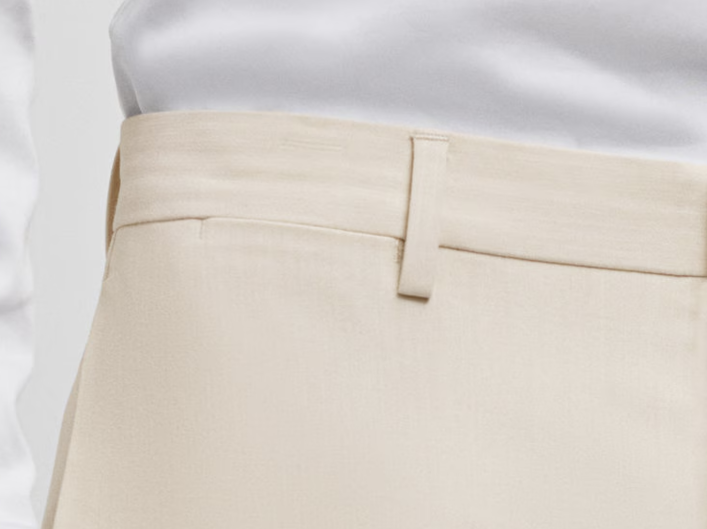 Classic Twill - Beige Workwear Trousers