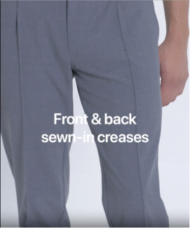 Blue Workwear Trousers